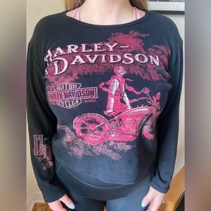 Springfield Ohio Harley Davidson long sleeve